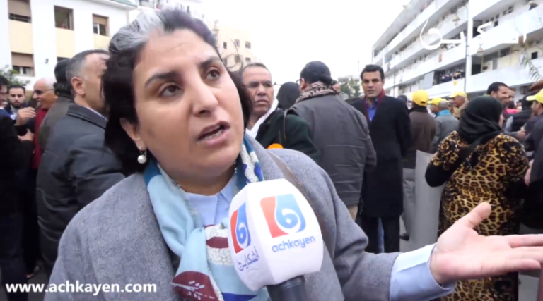 رحاب تتحدث عن أسباب عدم الاحتجاج تضامنا مع المهدوي (فيديو)
