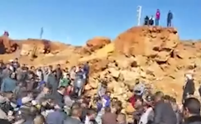 انهيار منجم آخر بجرادة
