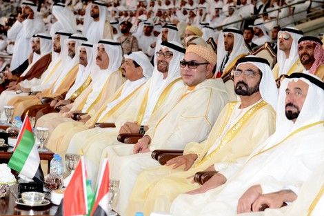 الملك يهنئ رئيس دولة الإمارات