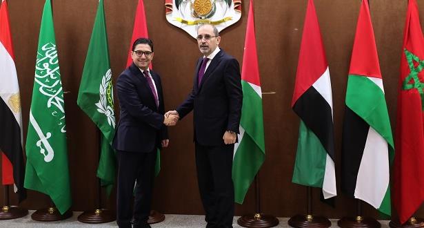 المغرب يجدد تضامنه مع الشعب الفلسطيني في قمة عمان