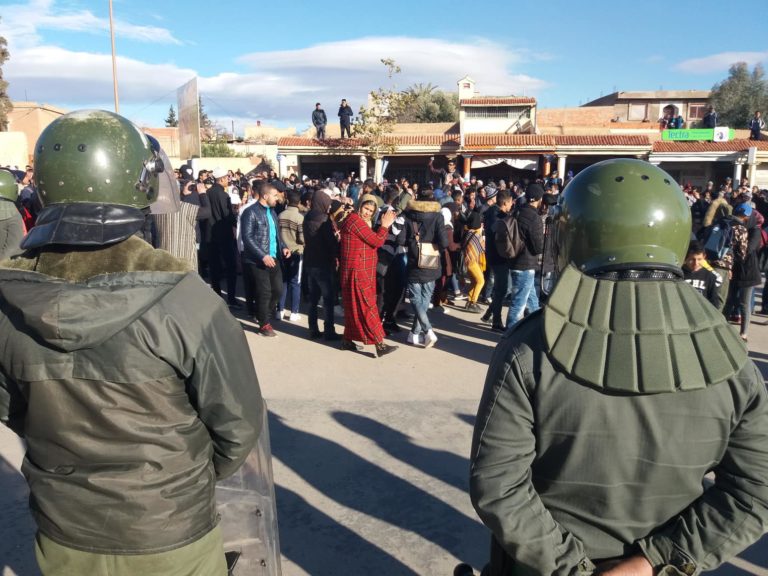 فشل الإضراب العام بجرادة وإستمرار الإعتقالات