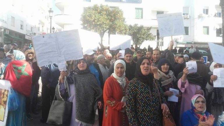 تجار ينتفضون ضد سلطات تطوان