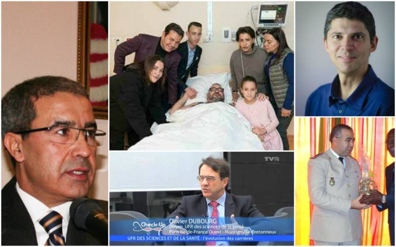 “آشكاين” تكشف عن هوية الأطباء الذين أجروا العملية للملك (صور)