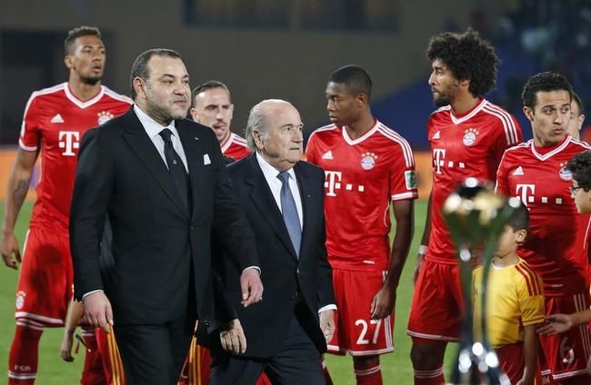 بلاتر يساند المغرب لاستضافة المونديال