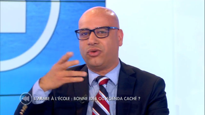 التيجيني في حوار سياسي حول تدريس العربية في تلفزة RTL البلجيكية