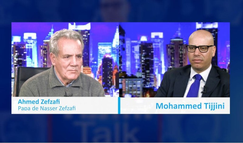 الزفزافي الأب ضيفا على برنامج التيجيني