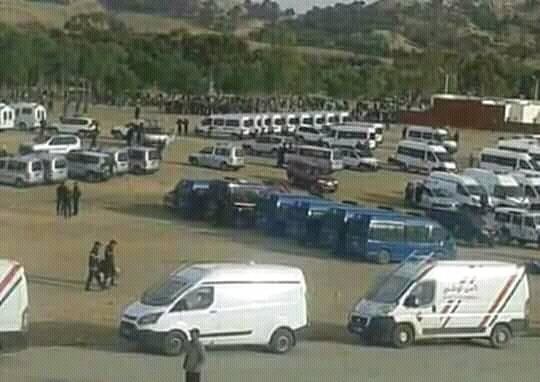 بعد هدوء نسبي..تعزيزات أمنية وإقتحام ثانوية بجرادة