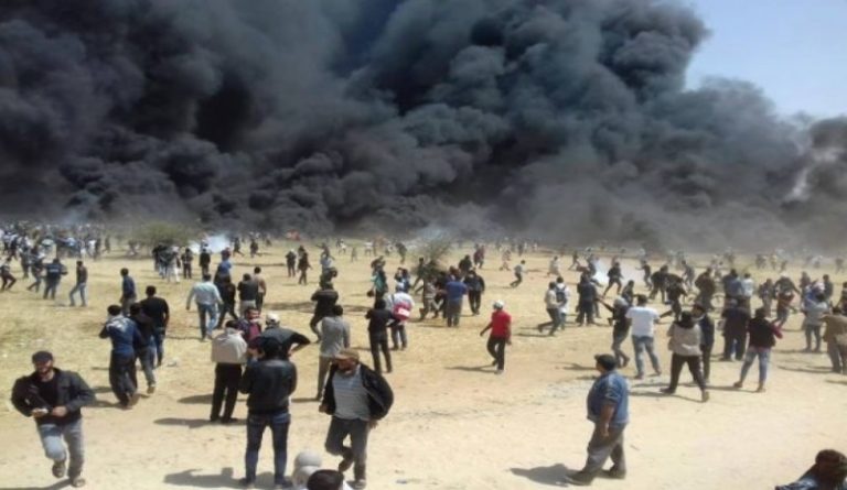 عضو بالجبهة الشعبية لتحرير فلسطين يصف لـ”آشكاين” أجواء إنتفاضة “الكاوتشوك”