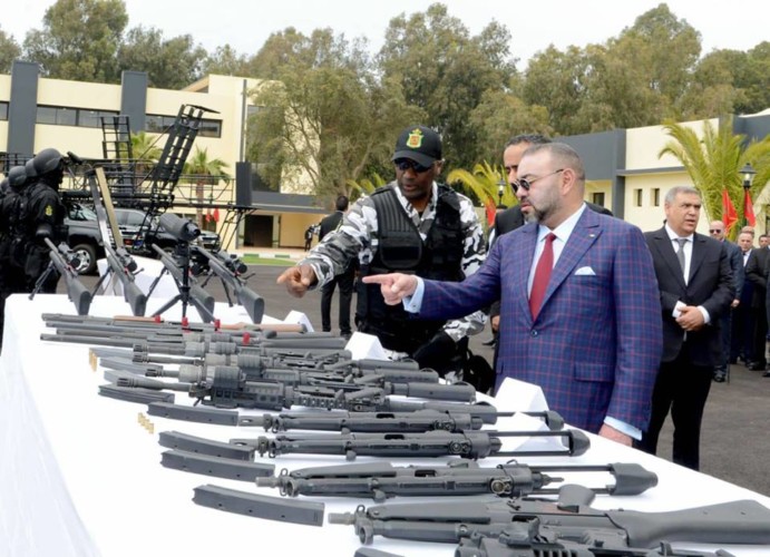 الملك يزور مقر المديرية العامة لمراقبة التراب الوطني