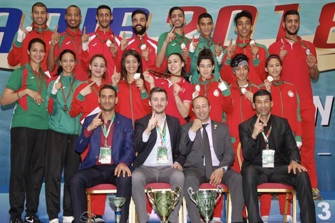 المغرب يتوج بطلا لافريقيا في التيكواندو