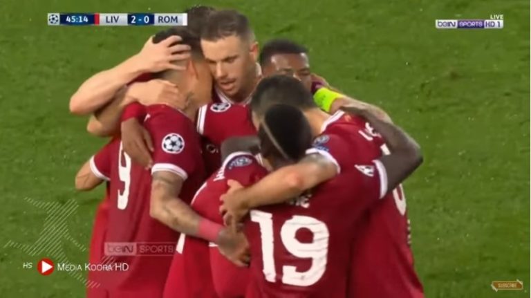 ملخص مباراة روما وليفربول