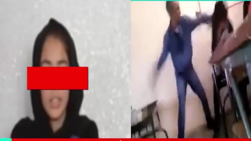 بالفيديو..حقائق صادمة على لسان التلميذة التي عنفها أستاذها
