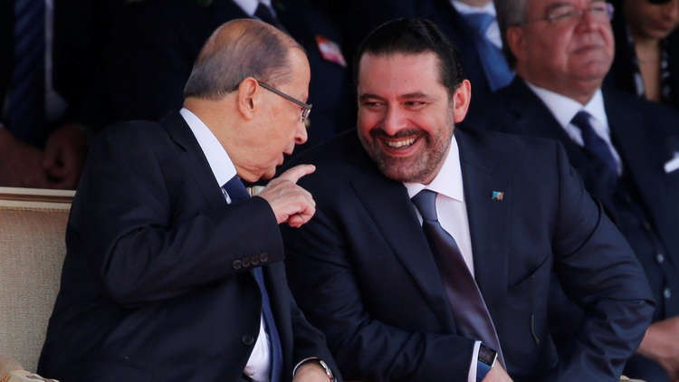ميشيل عون يُكلف الحريري بتشكيل الحكومة اللبنانية
