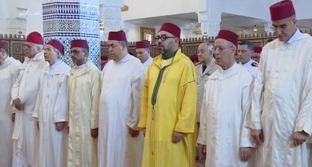الدار البيضاء..الملك يدشن “مسجد فلسطين” ويؤدي به صلاة الجمعة