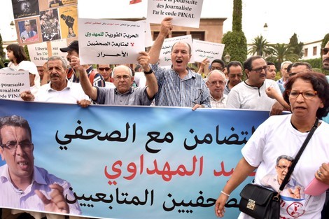 زوجة المهدوي وهيئة التضامن يفصحان معطيات جديدة حول “الإعتداء عليه”