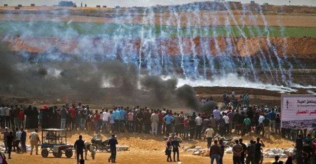 مقتل 37 فلسطينيا في مواجهات عنيفة تزامنا مع افتتاح سفارة أمريكا بالقدس