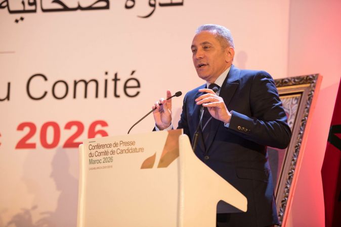 العلمي يكشف آخر استعدادات لجنة “موروكو2026” قبل يوم من التصويت