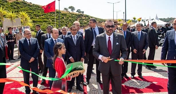 الملك يدشن الطريق المداري الحضري رقم 2 الرباط -سلا