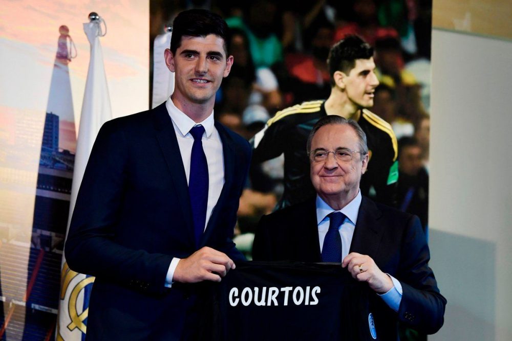 رسميا…كورتوا “مدريديستا” لست سنوات