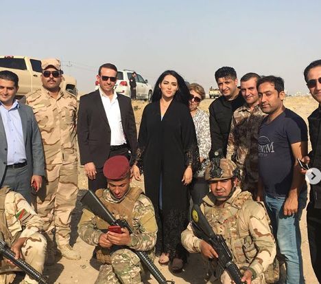 بعد مزان..ملكة جمال مغربية تزور كردستان العراق (فيديو)