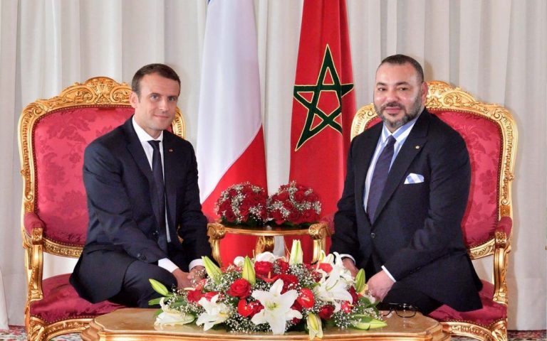 الرئيس الفرنسي ماكرون يحل بالمغرب