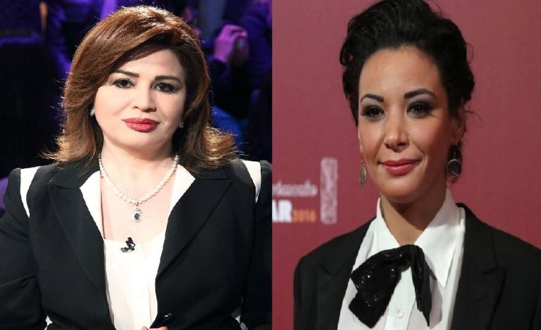 إلهام شاهين تهين لبنى أبيضار أمام أنظار نجوم كبار