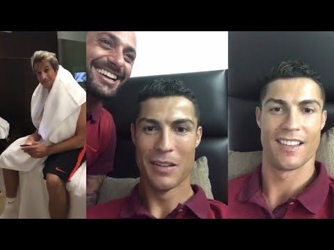 كرستيانو رونالدو يتحدث العربية في بث مباشر على اﻹنستغرام
