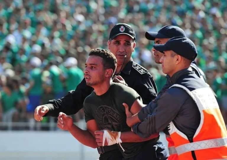 مواجهات واعتقالات في مباراة الرجاء وكارا برازافيل (صور)