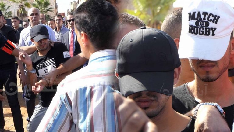 أحداث غير متوقعة في إعادة تمثيل جريمة سلا (فيديو)
