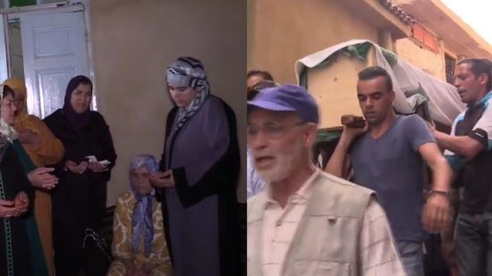 لحظة وصول جثمان الطالبة أميمة الزياني إلى بيت أهلها بمكناس (فيديو)