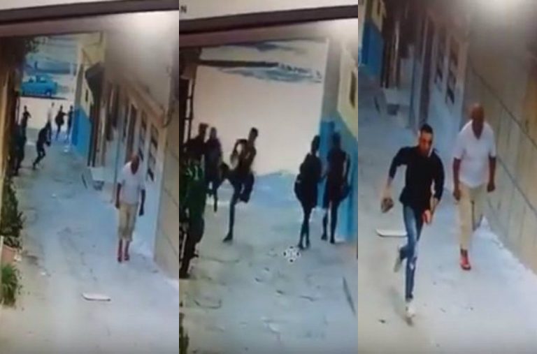 فييو صادم لسرقة تلميذة بإستعمال سلاح أبيض بطنجة وحركة “كونغ فو” من شاب حاول ايقاف اللص