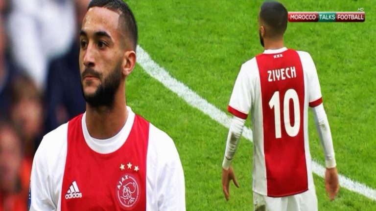 هدف حكيم زياش الرائع أمام فينورد روتردام (فيديو)