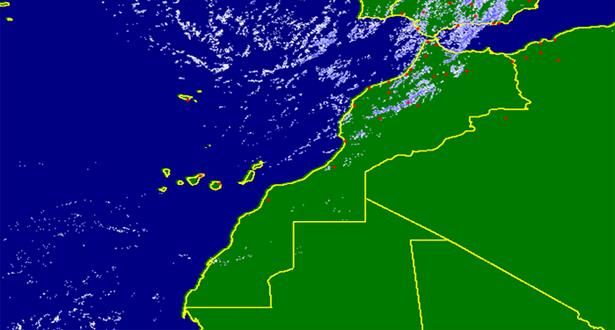 توقعات أحوال الطقس ودرجات الحرارة المرتقبة الثلاثاء
