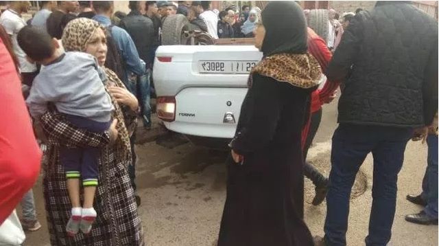 خطير ..مصرع تلميذ وإصابة آخرين في حادثة دهس مروعة ببرشيد (فيديو+صور)