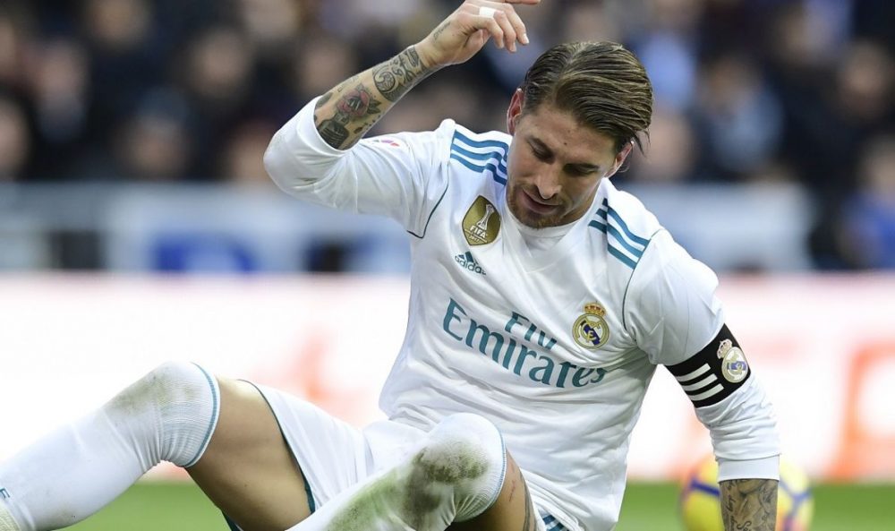 راموس يعتدي على زميله في تداريب ريال مدريد (فيديو)