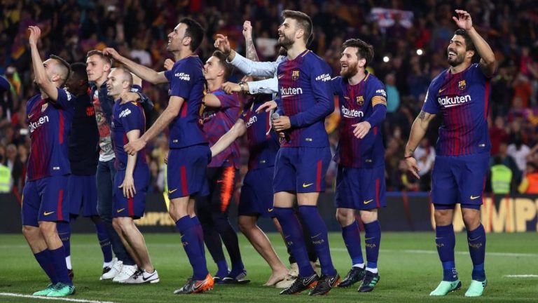 ملخص مباراة برشلـونة وريال بيتيس (فيديو)