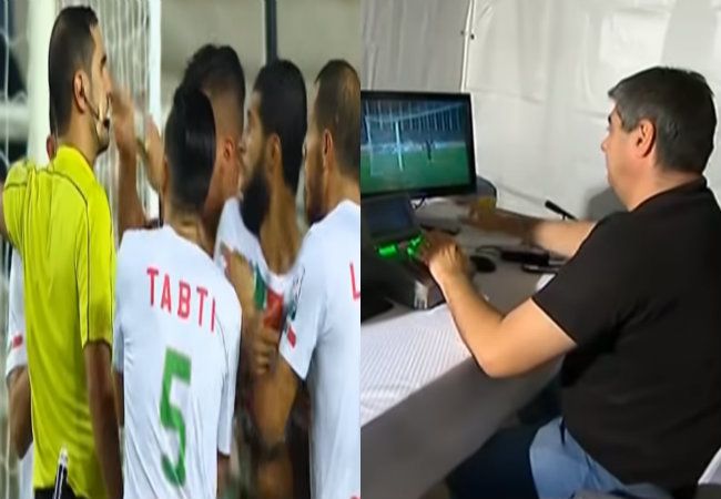 في أول مباراة تطبق فيها تقنية ال”VAR” في الدوري الجزائري .. ركلة جزاء خيالية لمولودية الجزائر