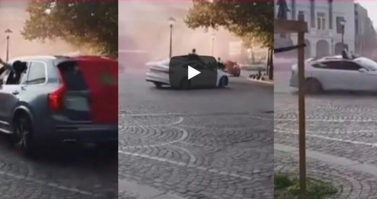 شاهد تهور وجنون مغاربة في “حفل زفاف” ببلجيكا