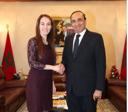 رئيس مجلس النواب يتباحث مع رئيسة الاتحاد البرلماني الدولي