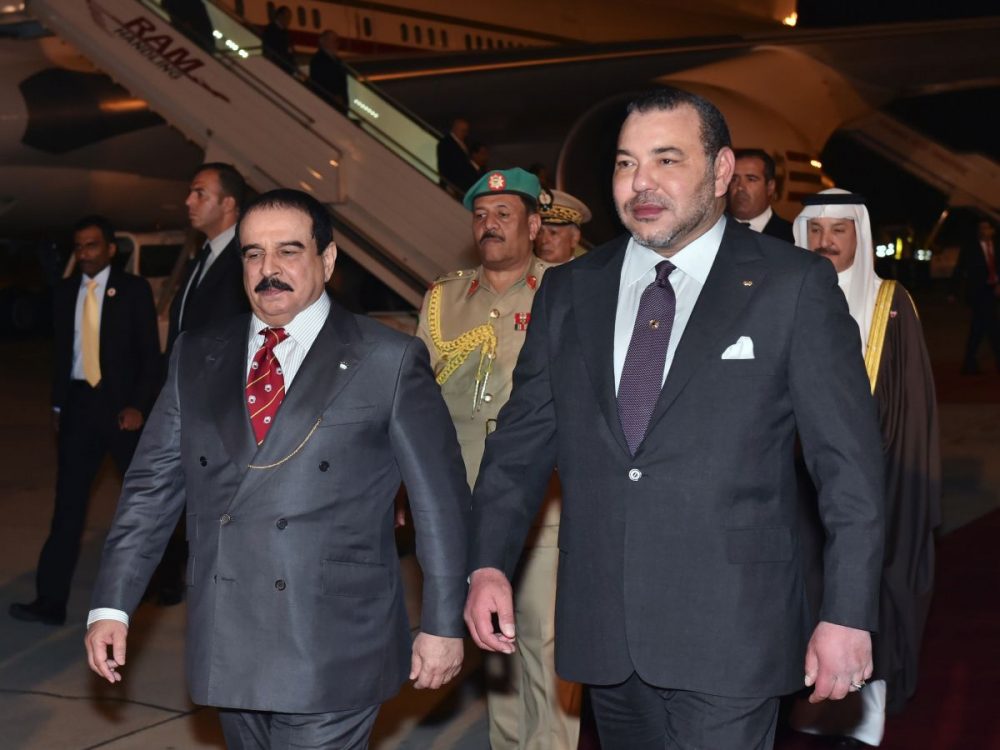 الملك يهنئ العاهل البحريني بمناسبة العيد الوطني لبلاده