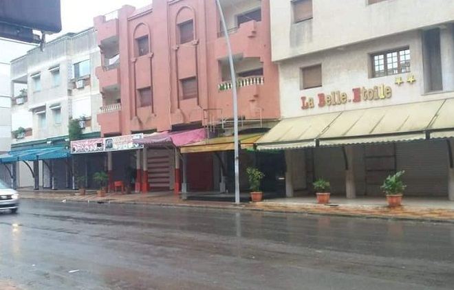 إضراب القنيطرة و نواحيها يشل الحركة الاقتصادية  (صور)