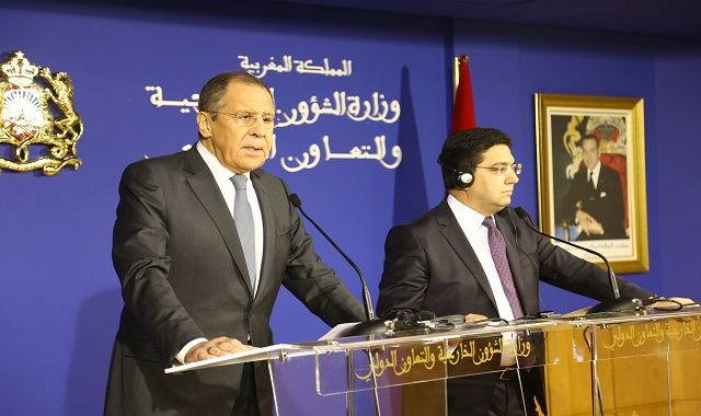 من الرباط ..لافروف يدعوا إلى الإسراع بحل ملف الصحراء