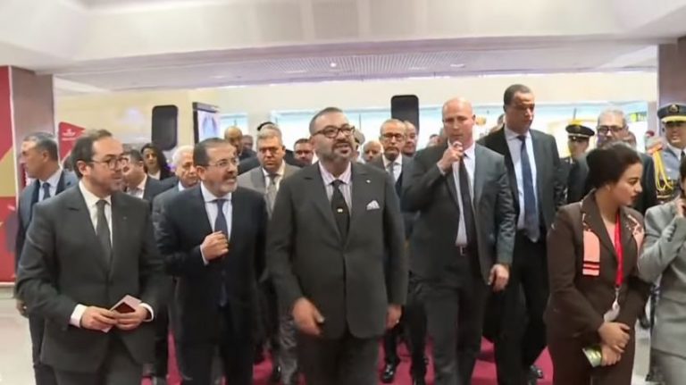 الملك يدشن محطة جوية جديدة