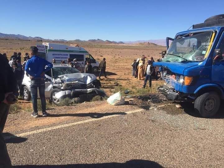 إصابة سياح إيطاليين في حادثة سير خطيرة بضواحي تنغير