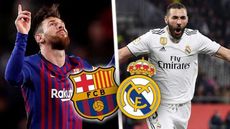 ملخص مباراة برشلونة وريال مدريد