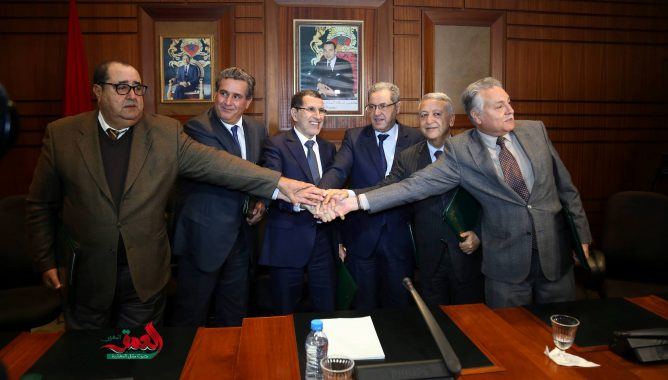 مشادة ساخنة بين العمراني ولشكر بسبب مهاجمة الأخير لبنكيران
