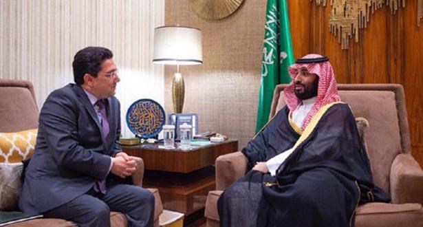 بعد الأزمة.. بوريطة ينقل رسالة من الملك إلى ابن سلمان