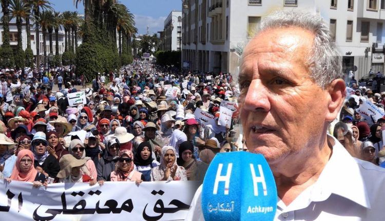 الزفزافي الأب يدعو إلى مسيرة بالحسيمة (فيديو)