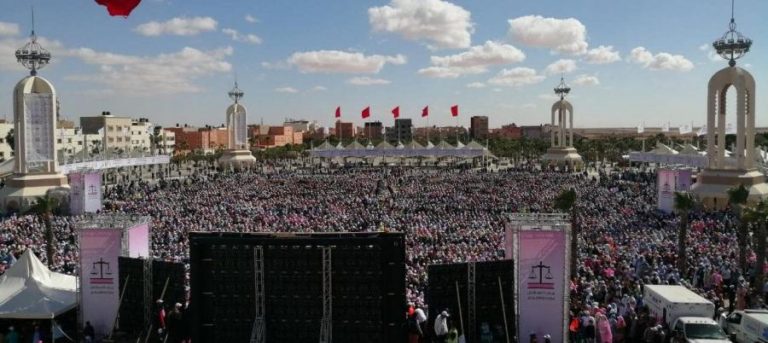 تجمع الاستقلال في العيون يحرج نشطاء البوليساريو