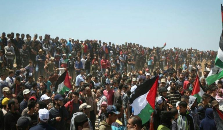 في ذكرى نكبة فلسطين.. مسيرة مليونية للعودة وكسر الحصار